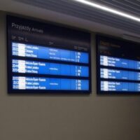 railway station timetable PIDS display
